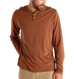 Free Fly Men's Bamboo Heritage Henley