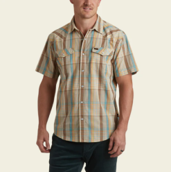 Howler Bros. Men's H Bar B Snapshirt : Atlas Plaid -Outerwear Sales howler bros mens h bar b snapshirt atlas plaid 3