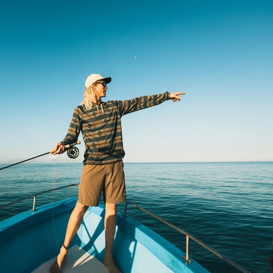 Howler Bros. Men's Loggerhead Hoodie : Mescal 4 Howler Bros. Men's Loggerhead Hoodie : Mescal - Image 2