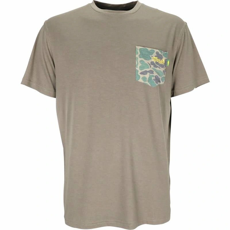Marsh Wear Men's Mallard Camo Pocket Pamlico Short Sleeve 3 Marsh Wear Men's Mallard Camo Pocket Pamlico Short Sleeve