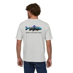 Patagonia Men's Home Water Trout Organic T-Shirt -Outerwear Sales patagonia mens home water trout organic t shirt 3