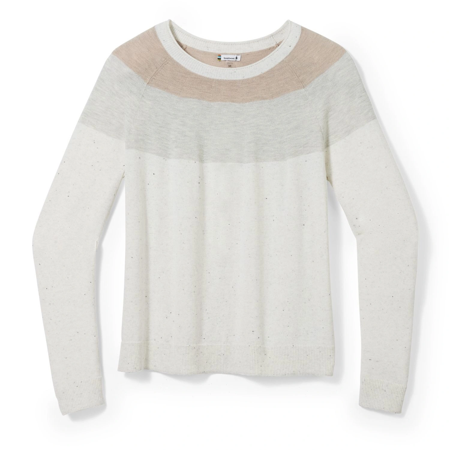 Smartwool Women's Edgewood Colorblock Crew Sweater 4 Smartwool Women's Edgewood Colorblock Crew Sweater - Image 2