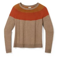 Smartwool Women's Edgewood Colorblock Crew Sweater