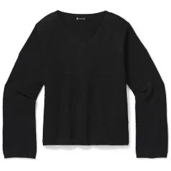 Smartwool Women's Shadow Pine Cable V-Neck Sweater
