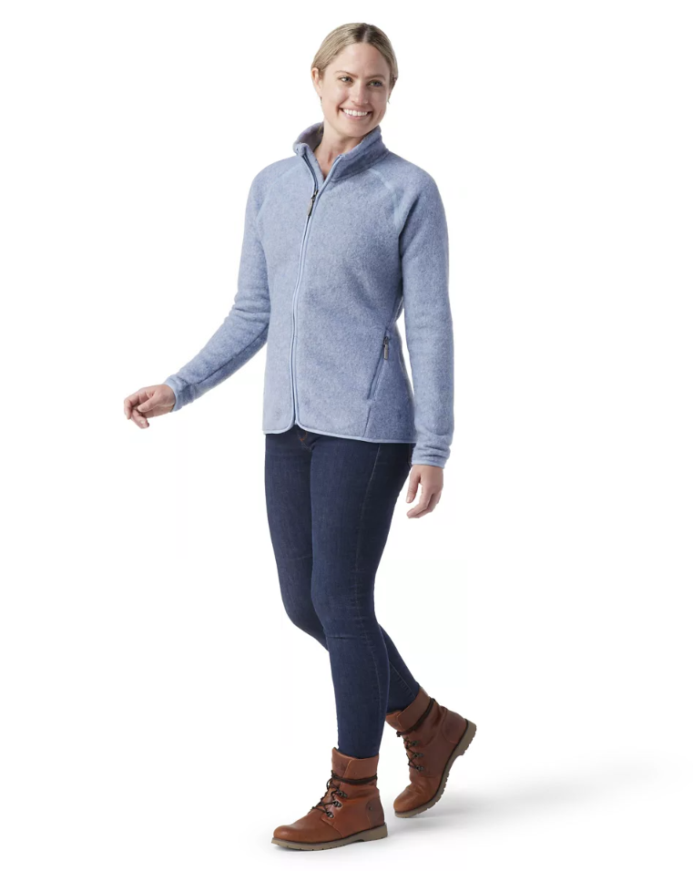 Smartwool W's Hudson Trail Fleece Full Zip 4 Smartwool W's Hudson Trail Fleece Full Zip - Image 2