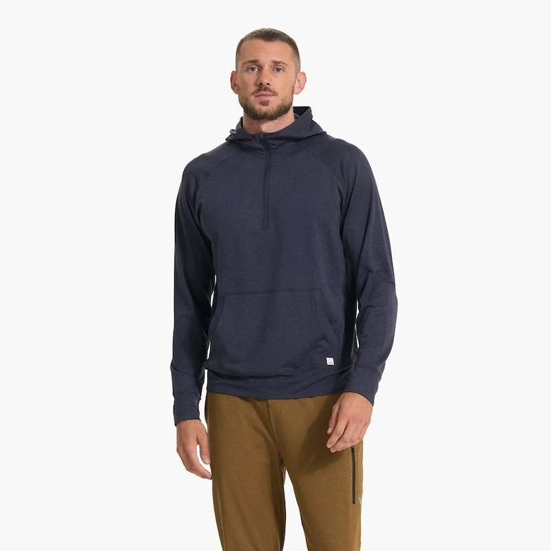 Vuori Men's Ponto Performance 1/2 Zip Hoodie 4 Vuori Men's Ponto Performance 1/2 Zip Hoodie - Image 2
