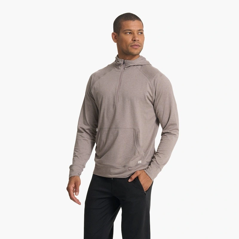 Vuori Men's Ponto Performance 1/2 Zip Hoodie 7 Vuori Men's Ponto Performance 1/2 Zip Hoodie - Image 5